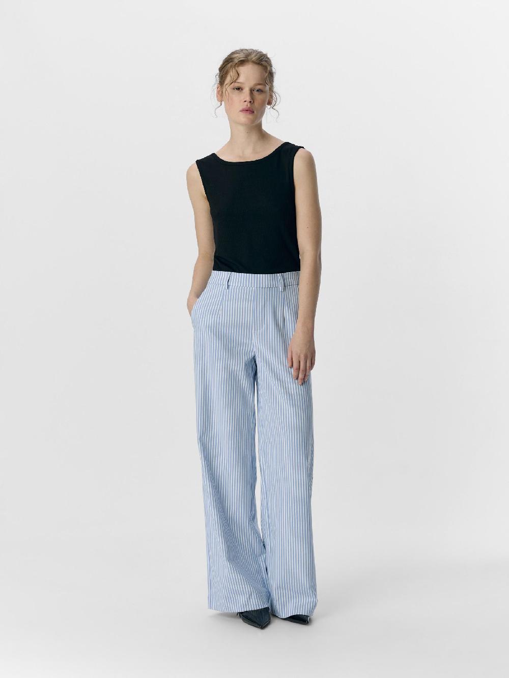 Object Petite OBJLISA WIDE LEG BROEK