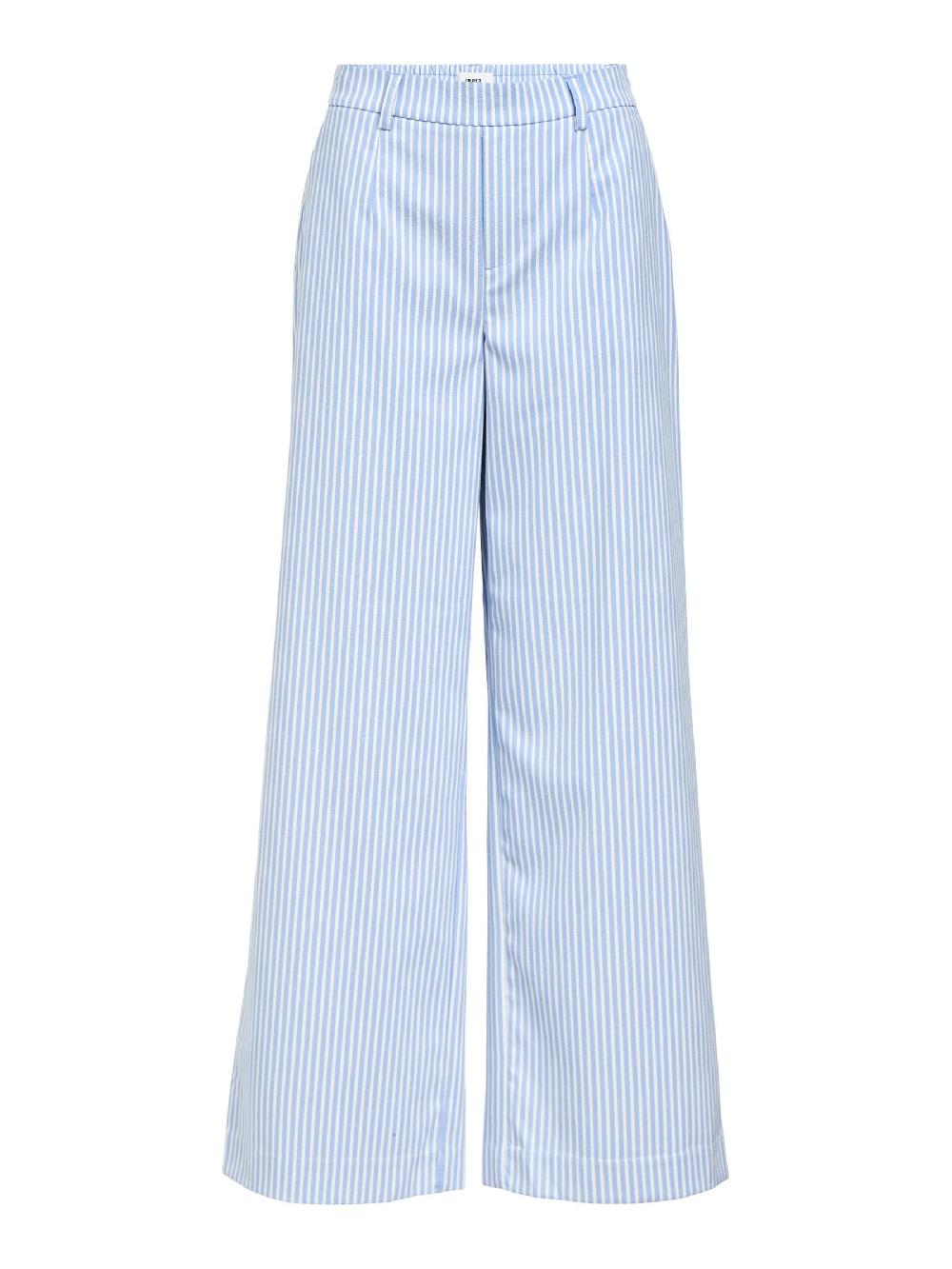 object petite OBJLISA WIDE LEG BROEK