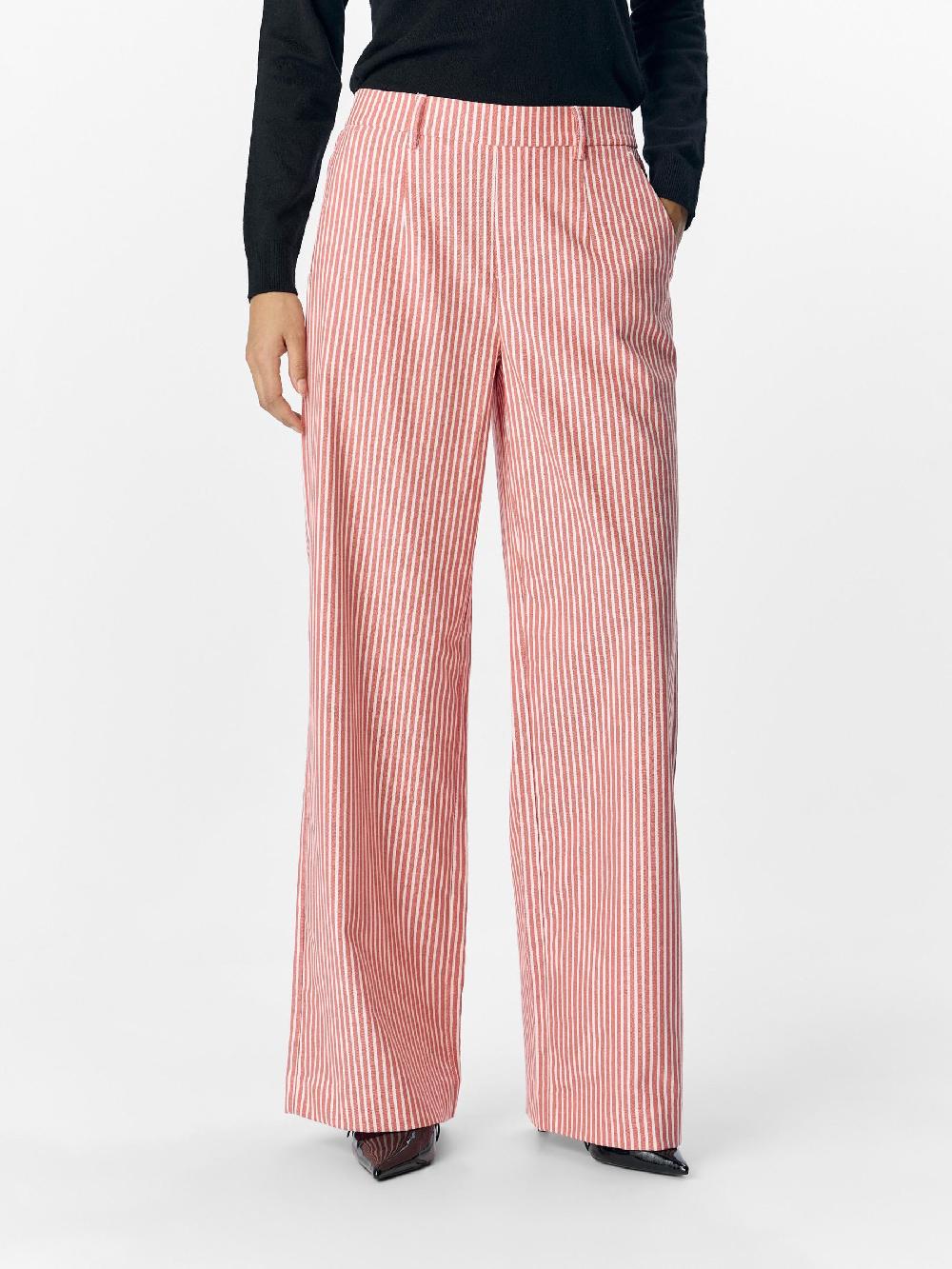 Object Petite OBJLISA WIDE LEG BROEK