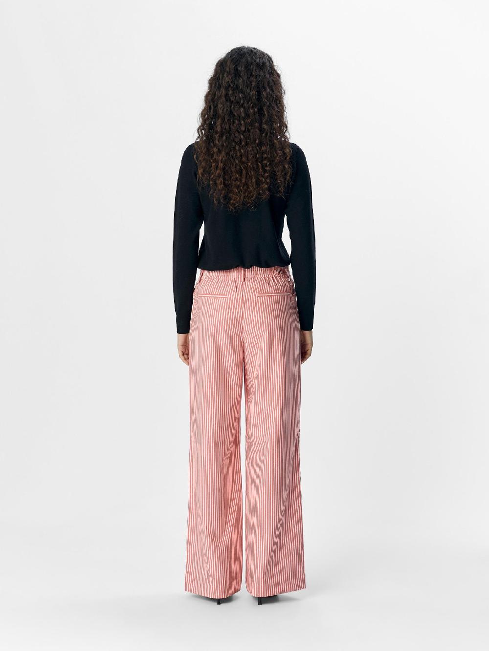 Object Petite OBJLISA WIDE LEG BROEK