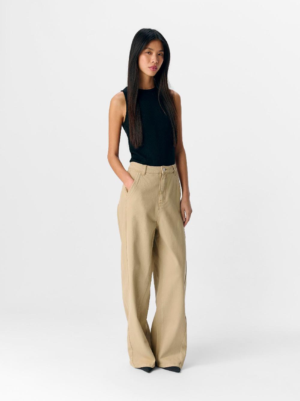Object Petite OBJMOJI WIDE LEG JEANS