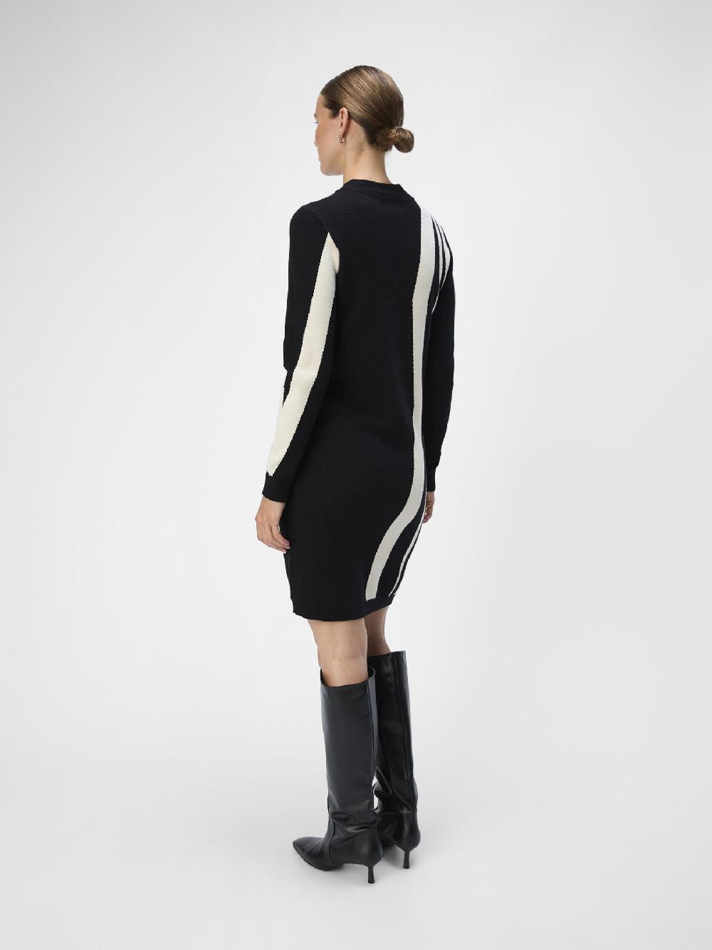 Object Petite OBJRAY GEBREIDE JURK