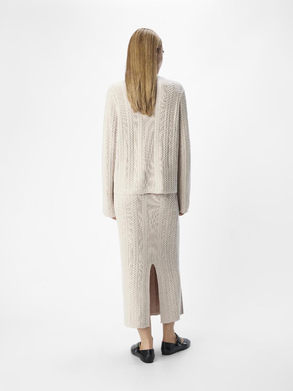 Object Petite OBJREYNARD GEBREIDE ROK