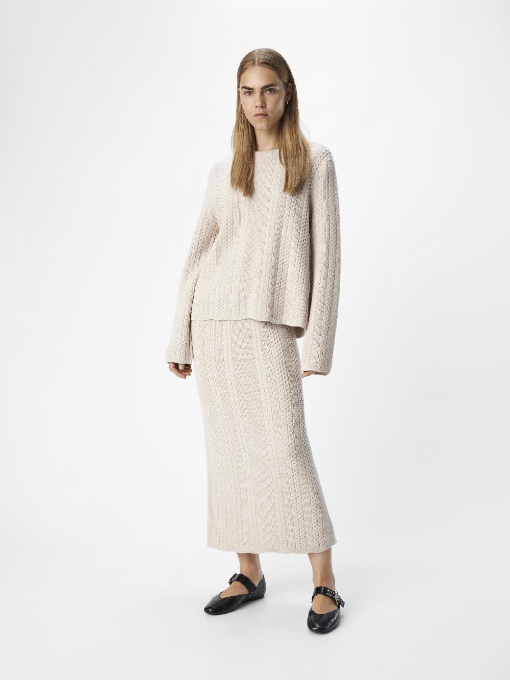 Object Petite OBJREYNARD GEBREIDE ROK