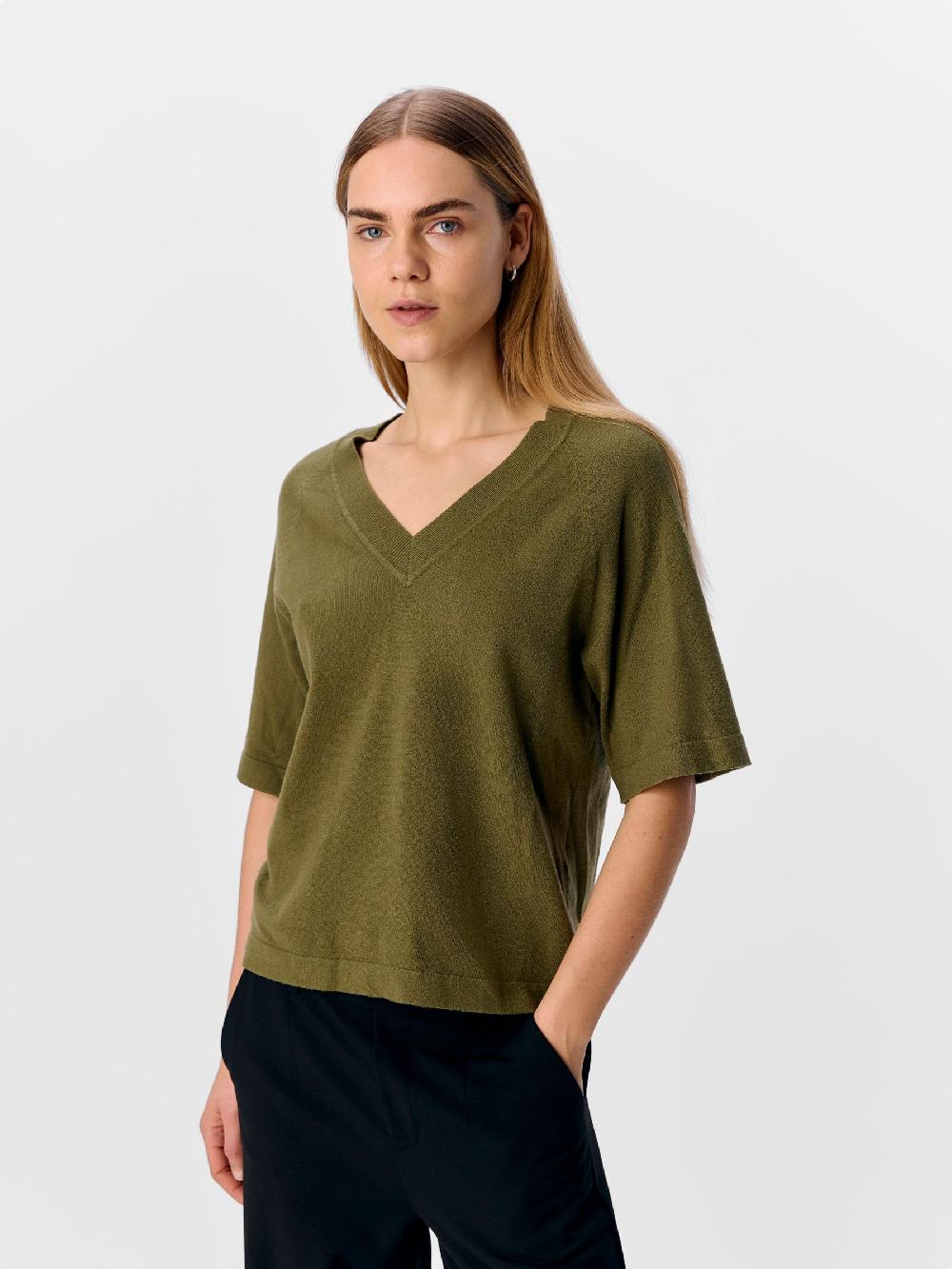 Object Petite OBJTHESS GEBREIDE TOP