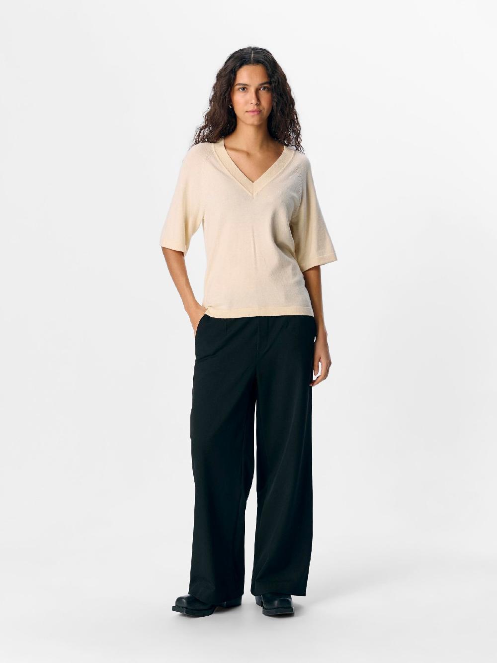 Object Petite OBJTHESS GEBREIDE TOP