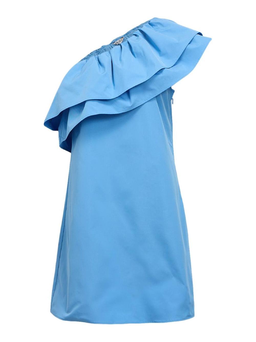 object petite ONE-SHOULDER MINI JURK