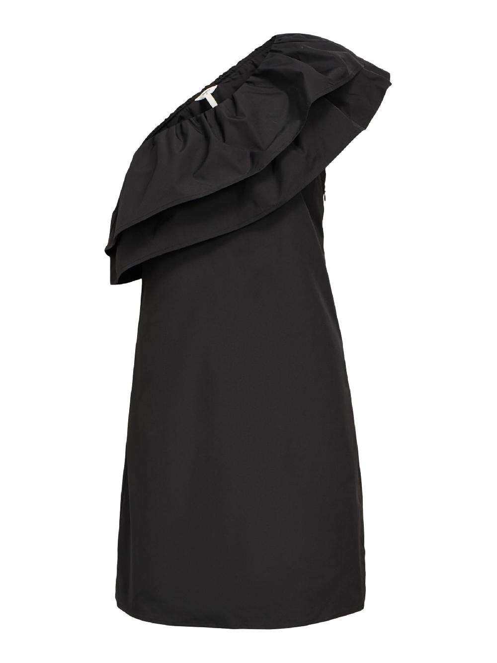 object petite ONE-SHOULDER MINI JURK