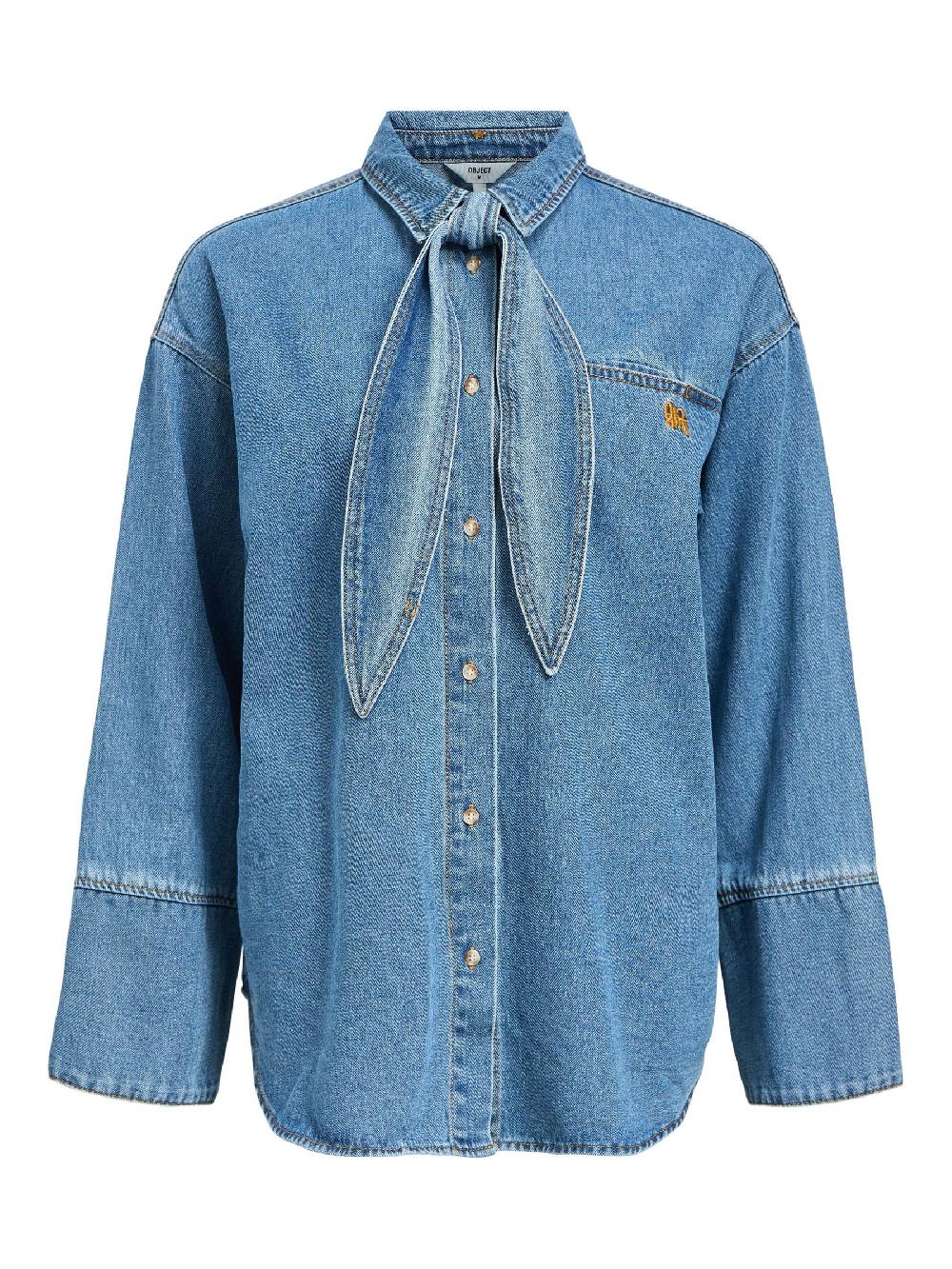 object petite OVERSIZED SPIJKERBLOUSE