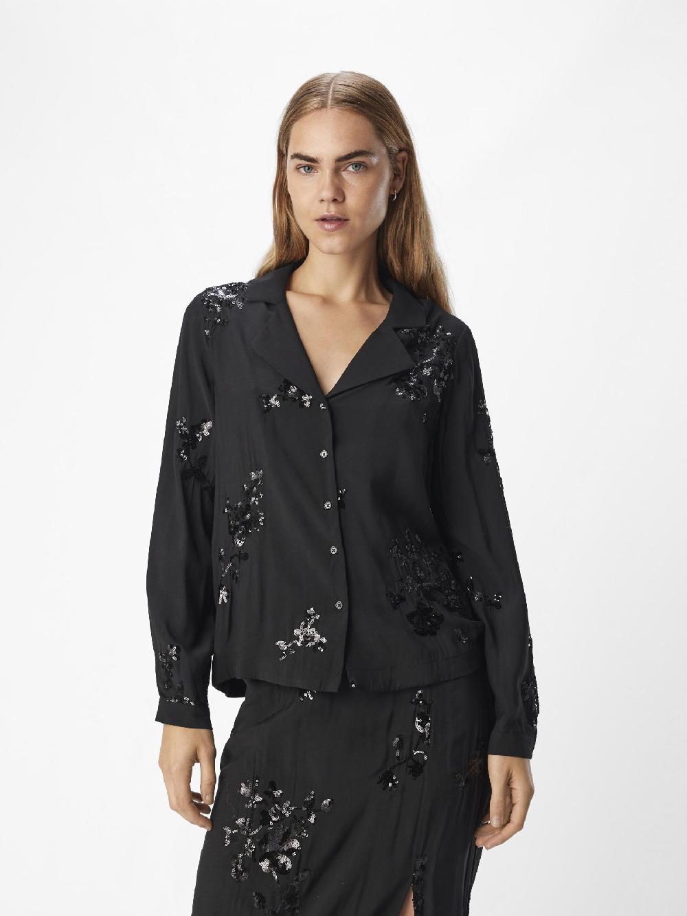 Object Petite PAILLETTEN OVERHEMD