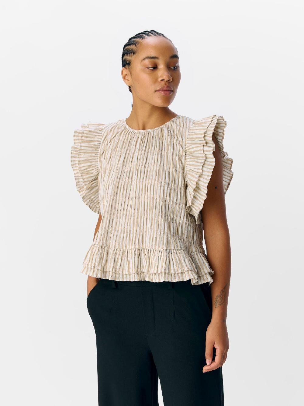 Object Petite PEPLUM TOP