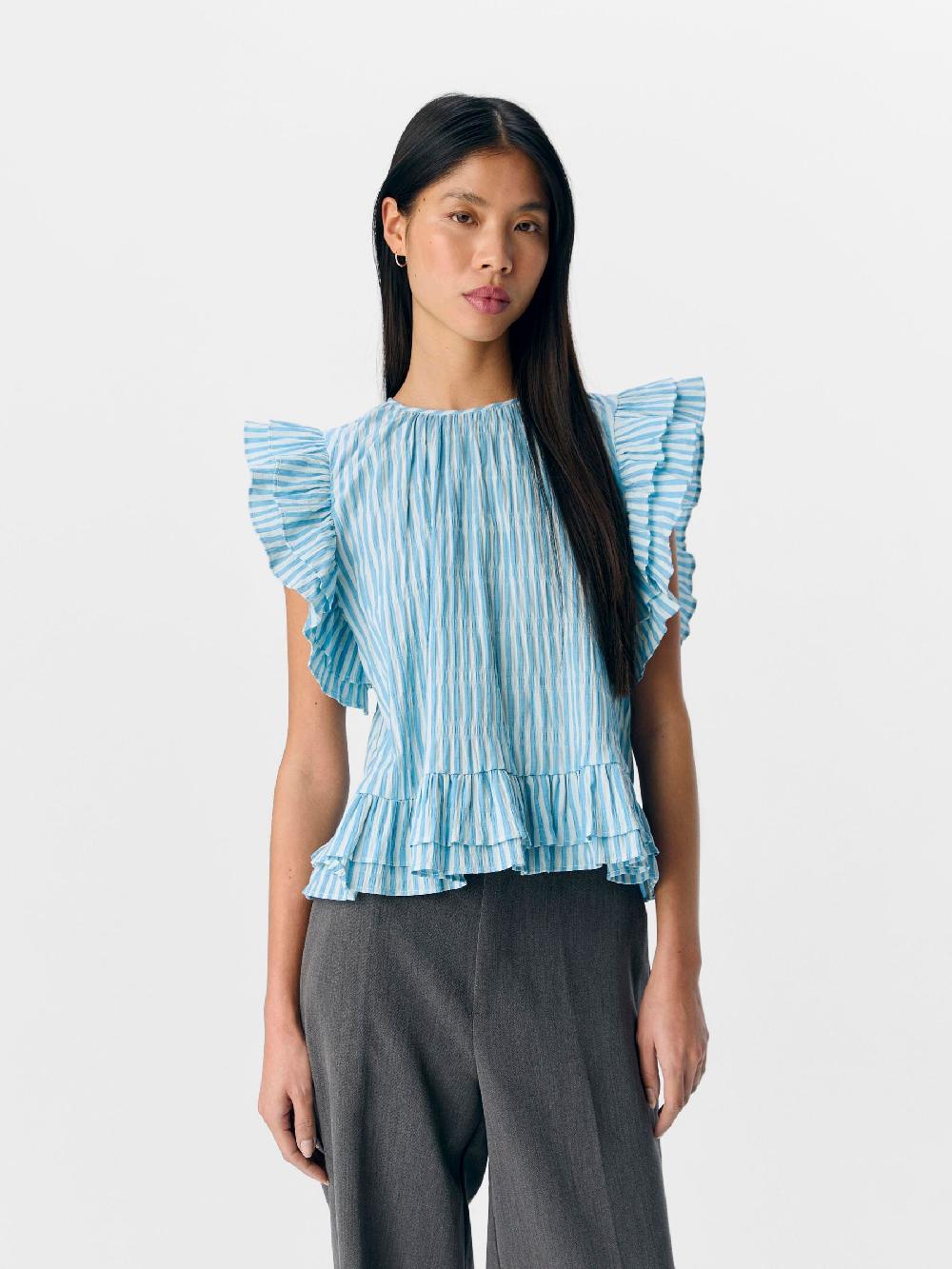 Object Petite PEPLUM TOP