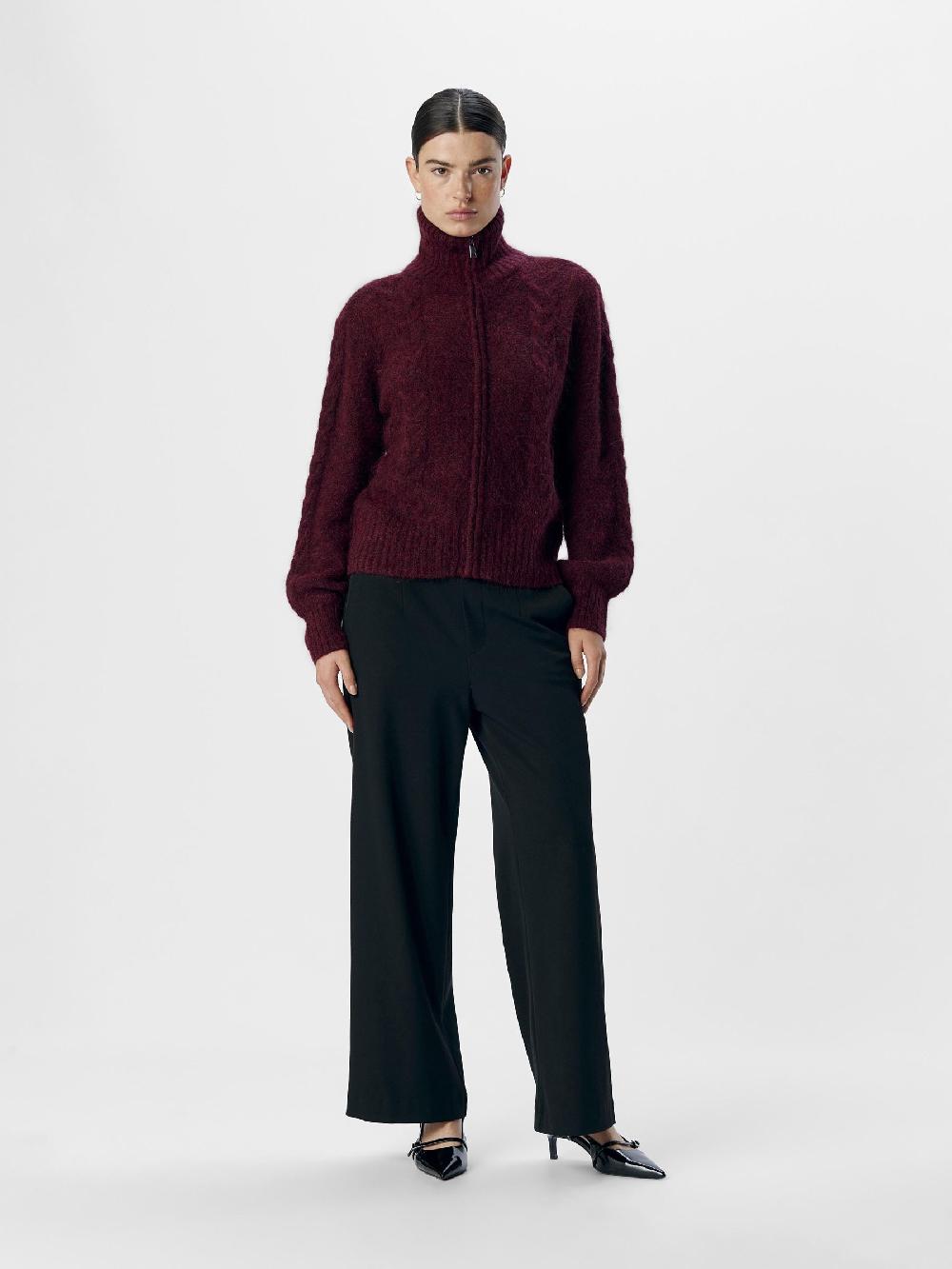 Object Petite RITSSLUITING GEBREID VEST