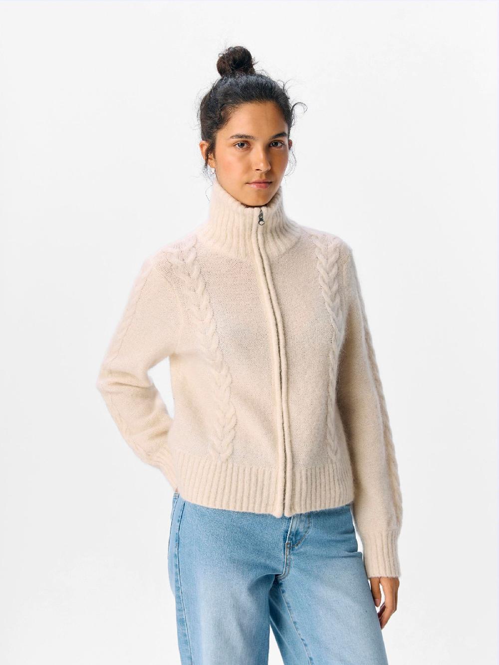 Object Petite RITSSLUITING GEBREID VEST