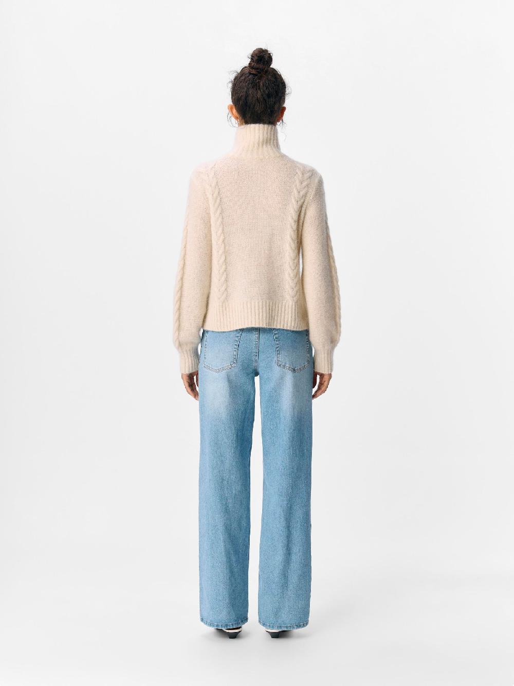 Object Petite RITSSLUITING GEBREID VEST