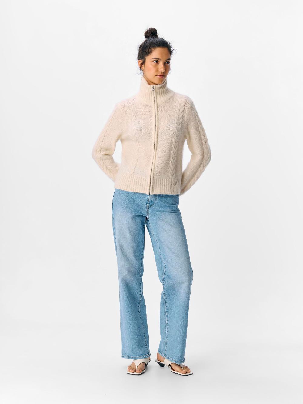 Object Petite RITSSLUITING GEBREID VEST