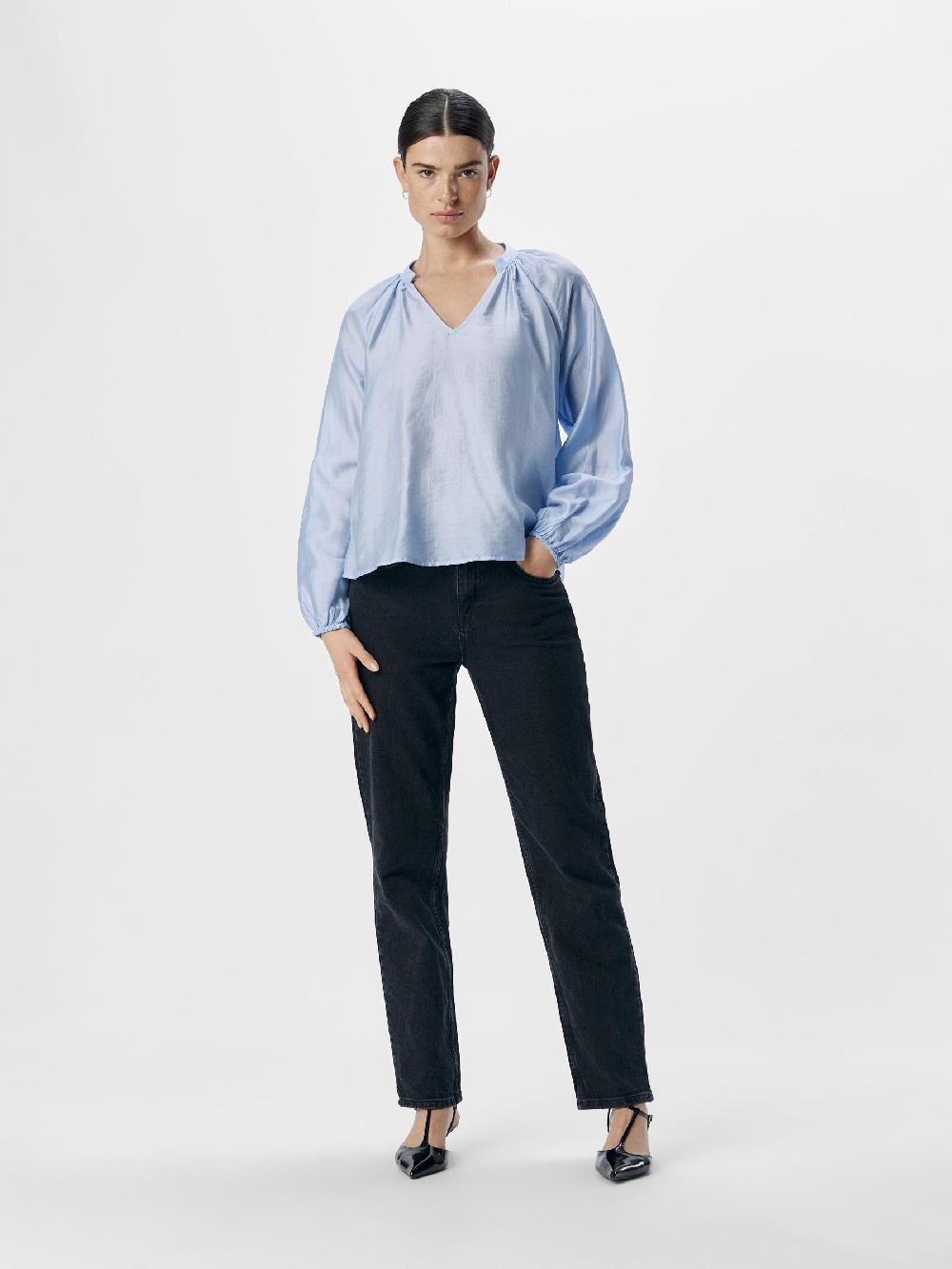 Object Petite SATIJNEN BLOUSE