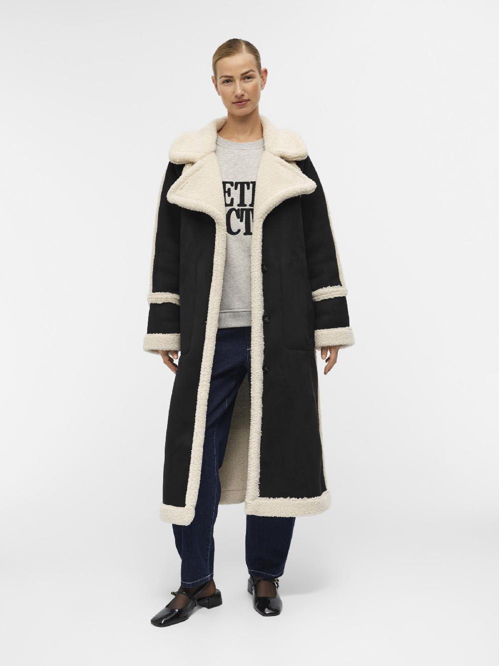 Object Petite TEDDYVOERING LANGE JAS