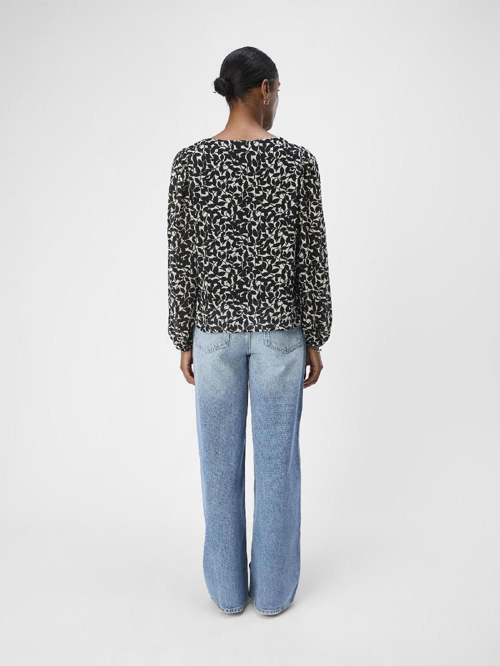 Object Petite V-HALS BLOUSE