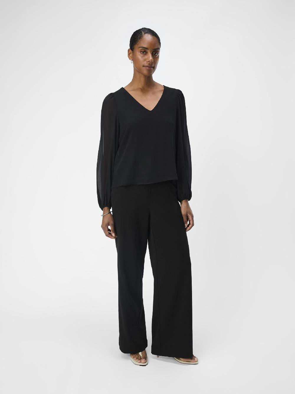 Object Petite V-HALS BLOUSE