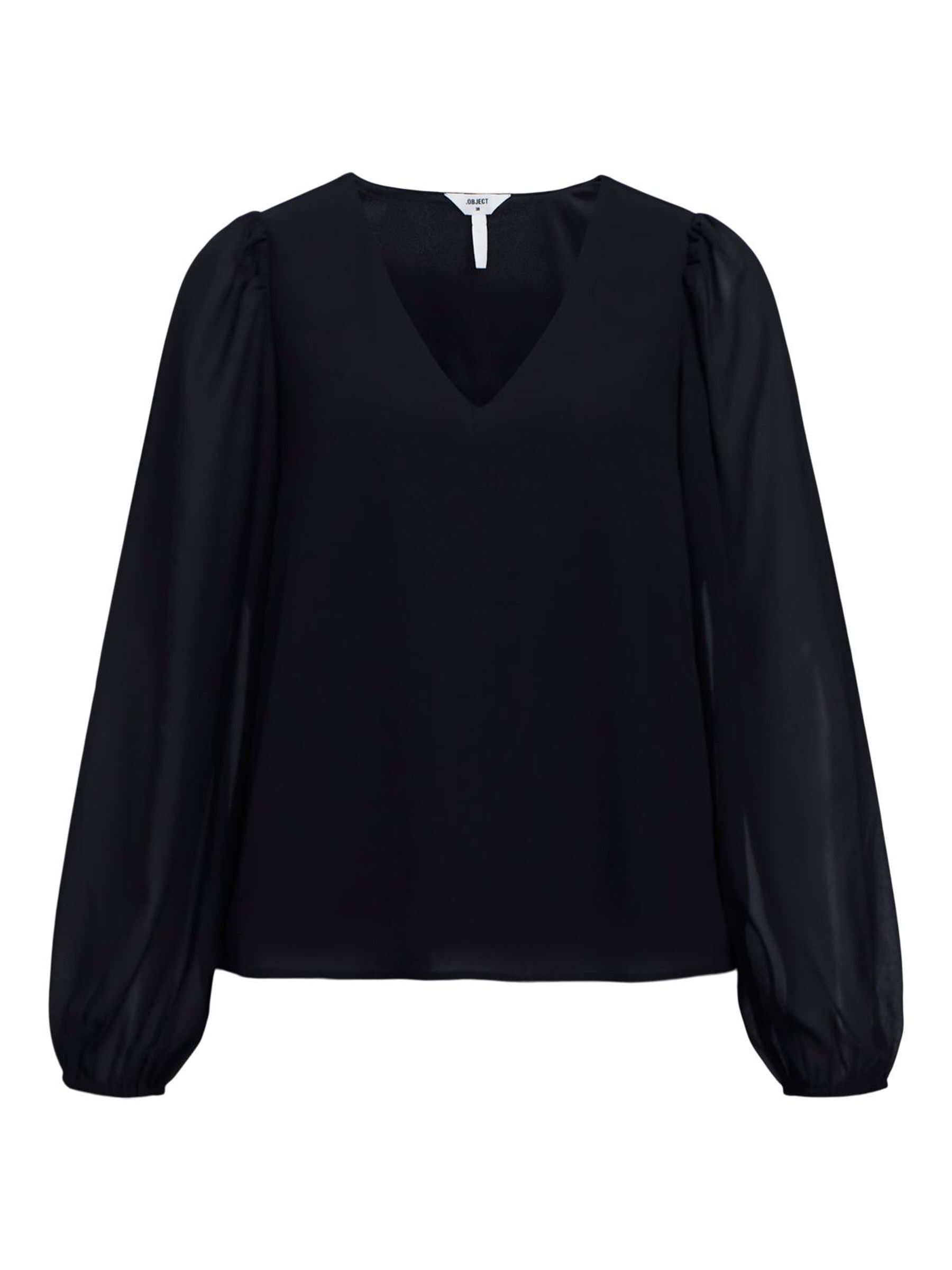 object petite V-HALS BLOUSE