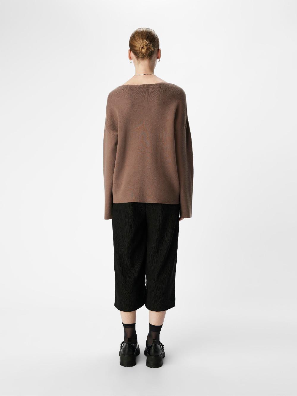 Object Petite V-HALS GEBREIDE TRUI