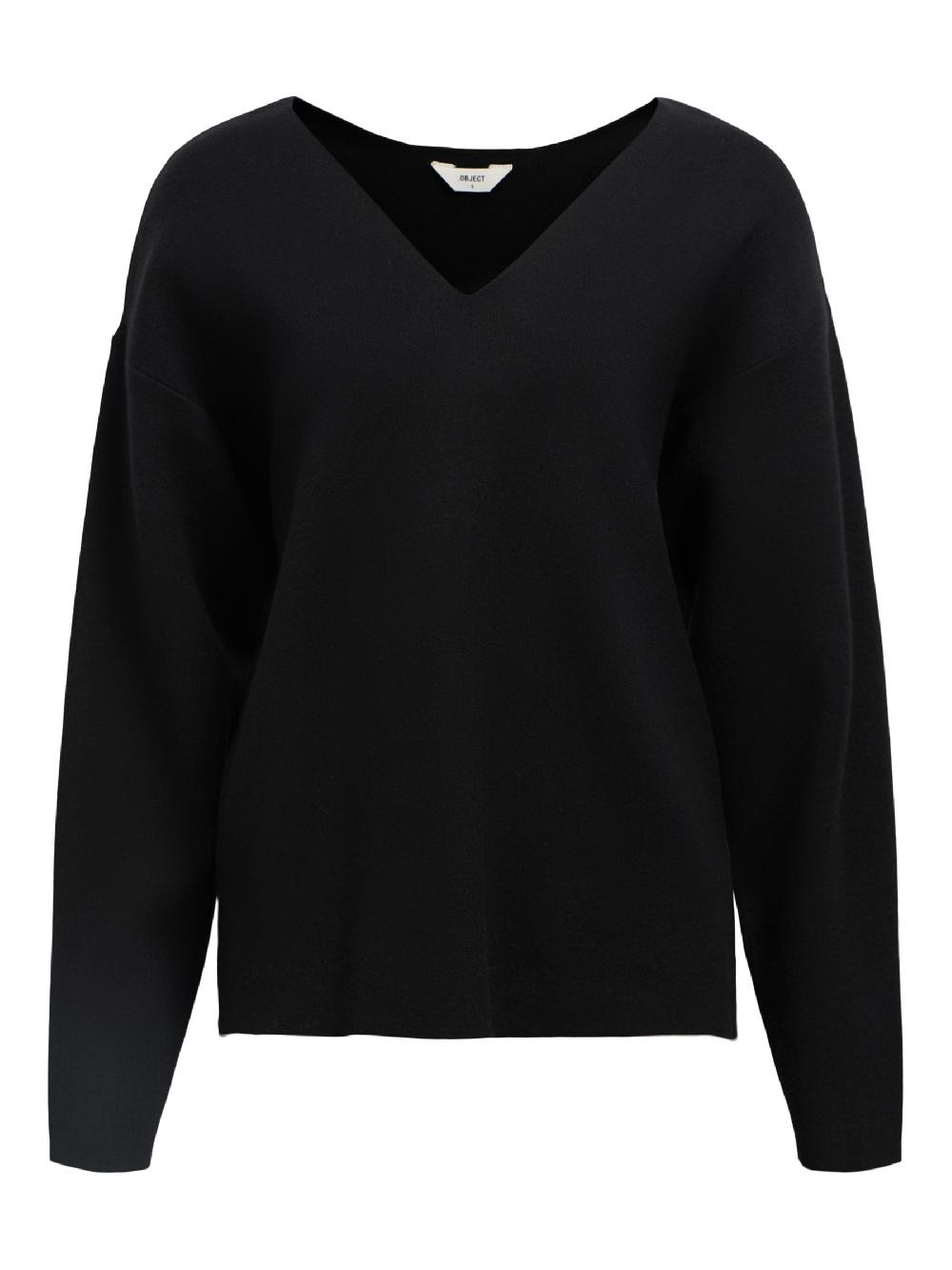 object petite V-HALS GEBREIDE TRUI