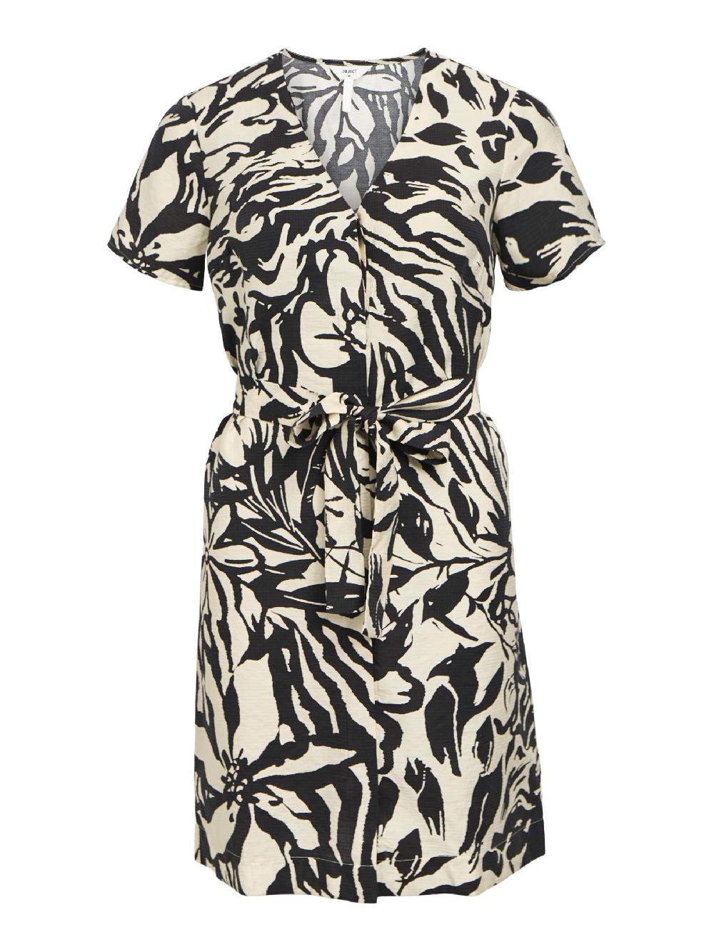 object petite V-HALS MINI JURK