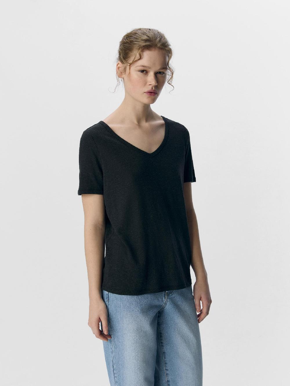 Object Petite V-HALS T-SHIRT