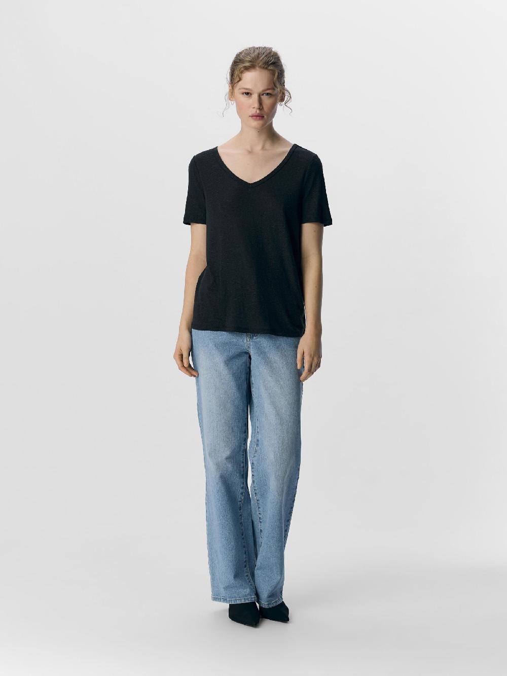 Object Petite V-HALS T-SHIRT