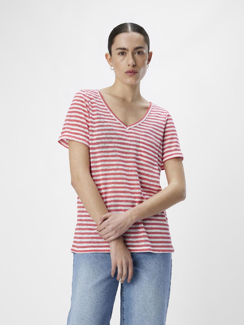 Object Petite V-HALS T-SHIRT