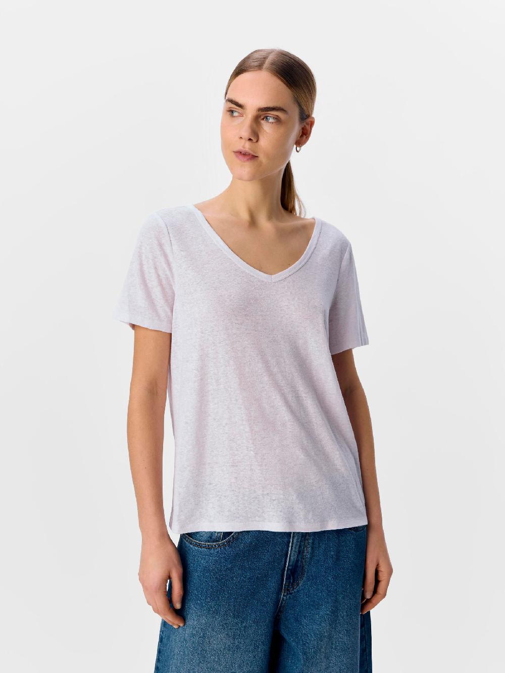 Object Petite V-HALS T-SHIRT