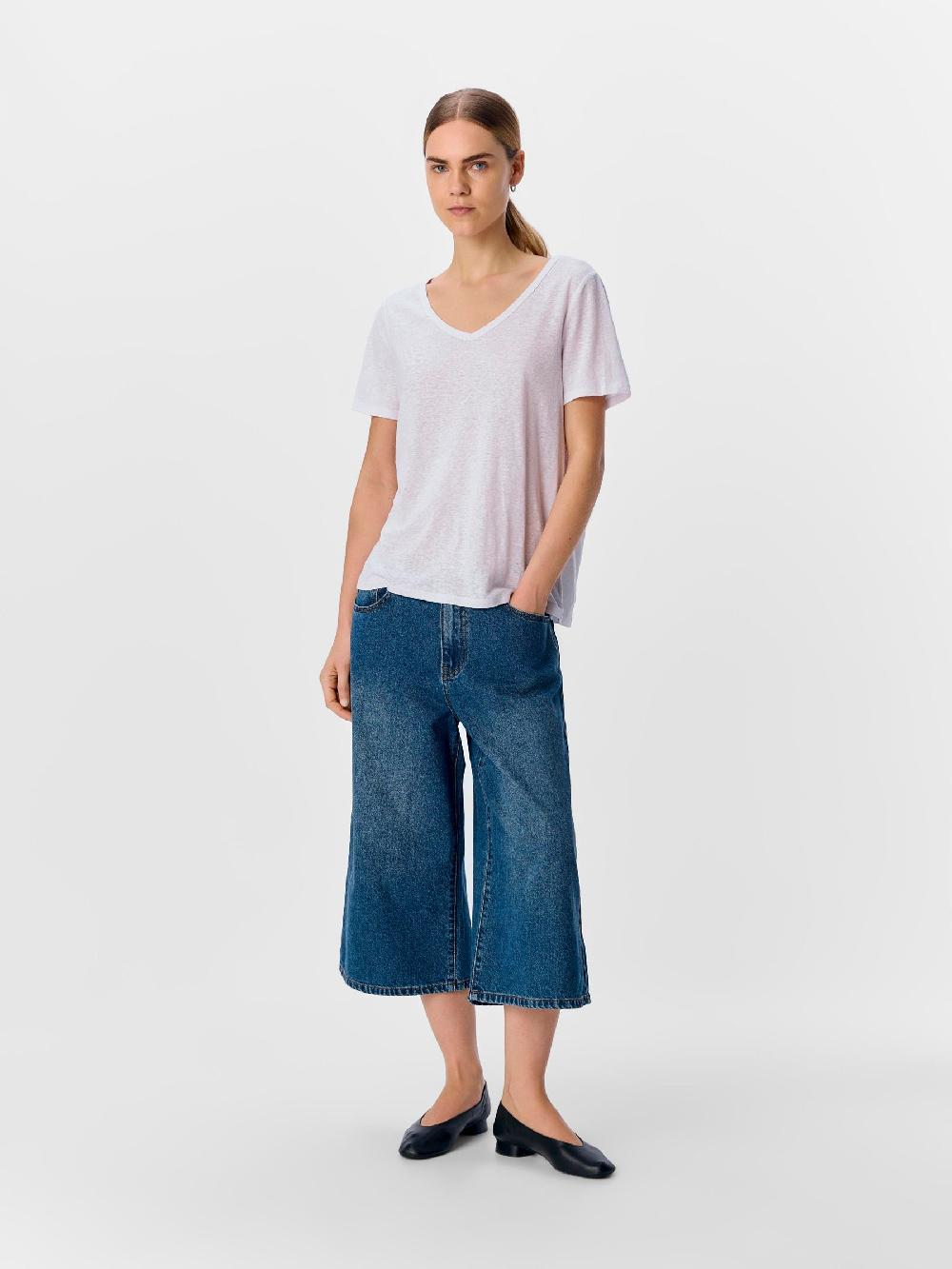 Object Petite V-HALS T-SHIRT