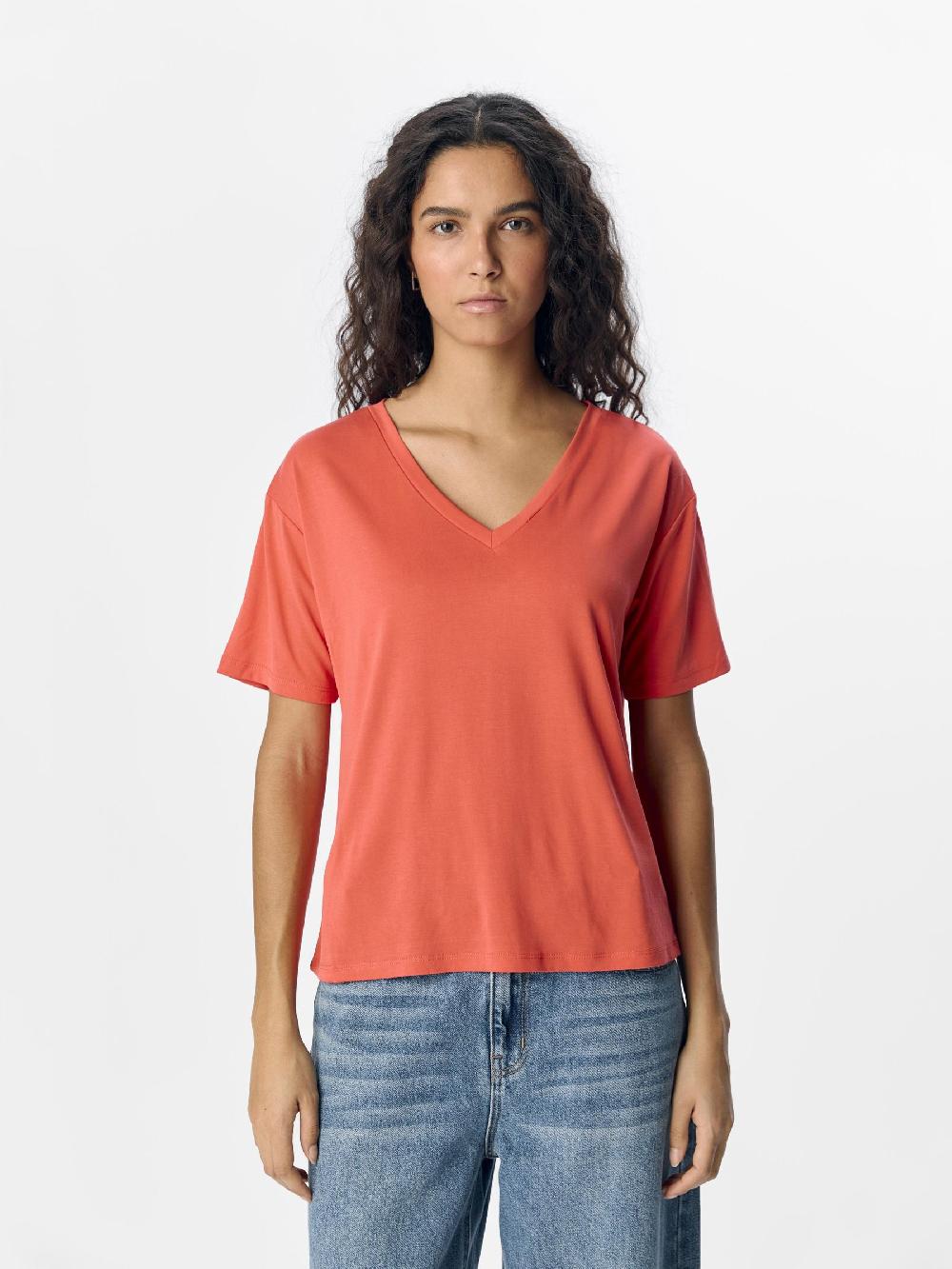 Object Petite V-HALS T-SHIRT