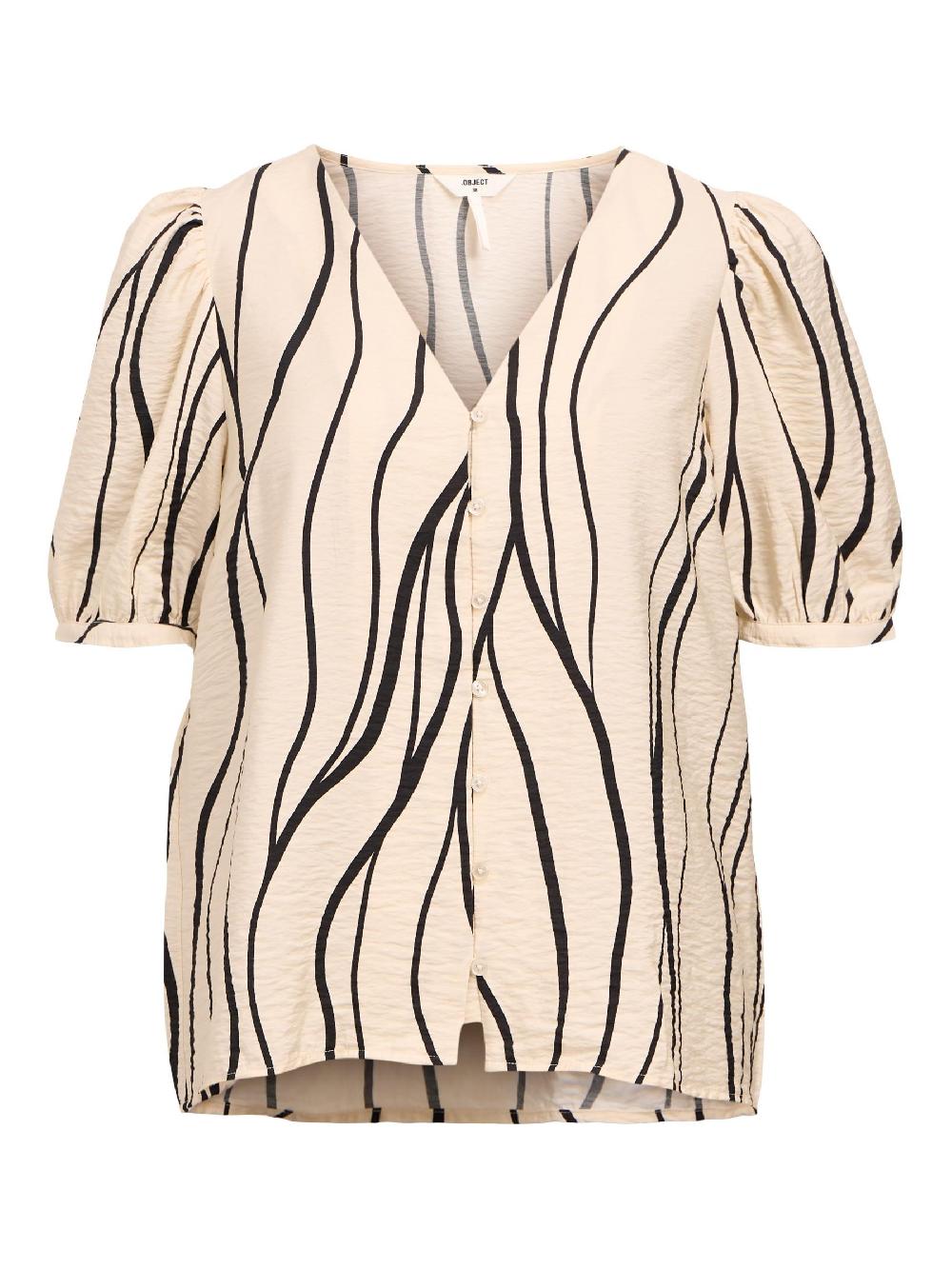 object petite V-HALS TOP