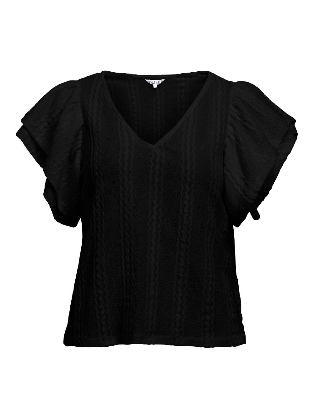 object petite V-HALS TOP