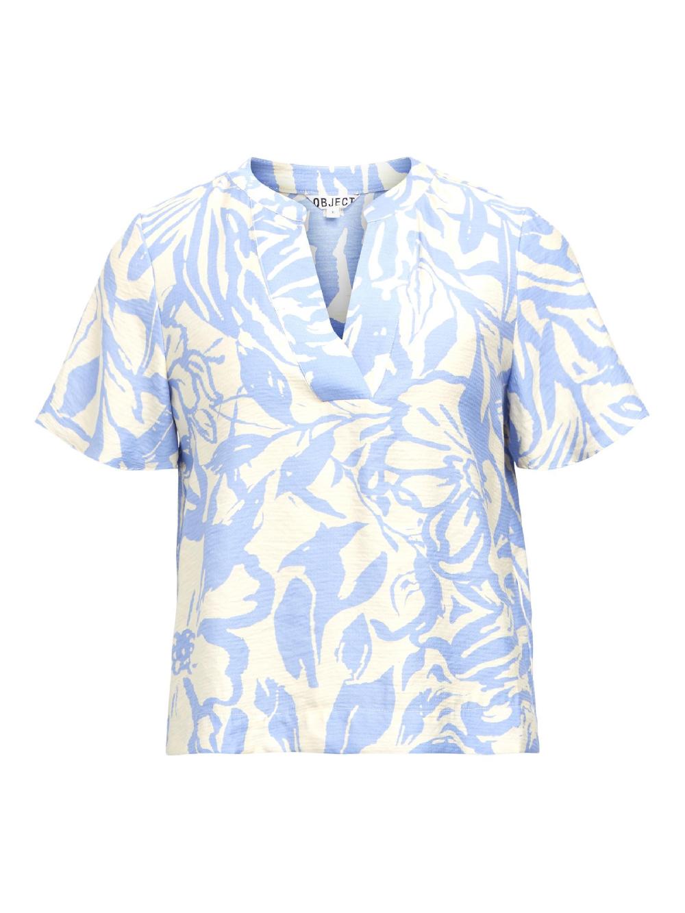 object petite V-HALS TOP