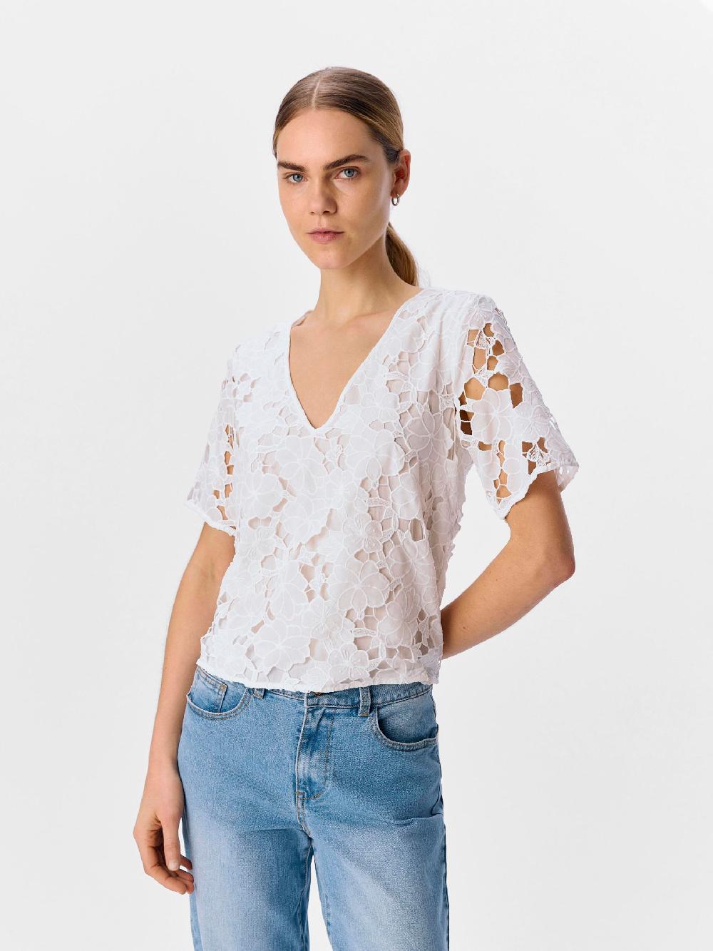 Object Petite V-HALS TOP