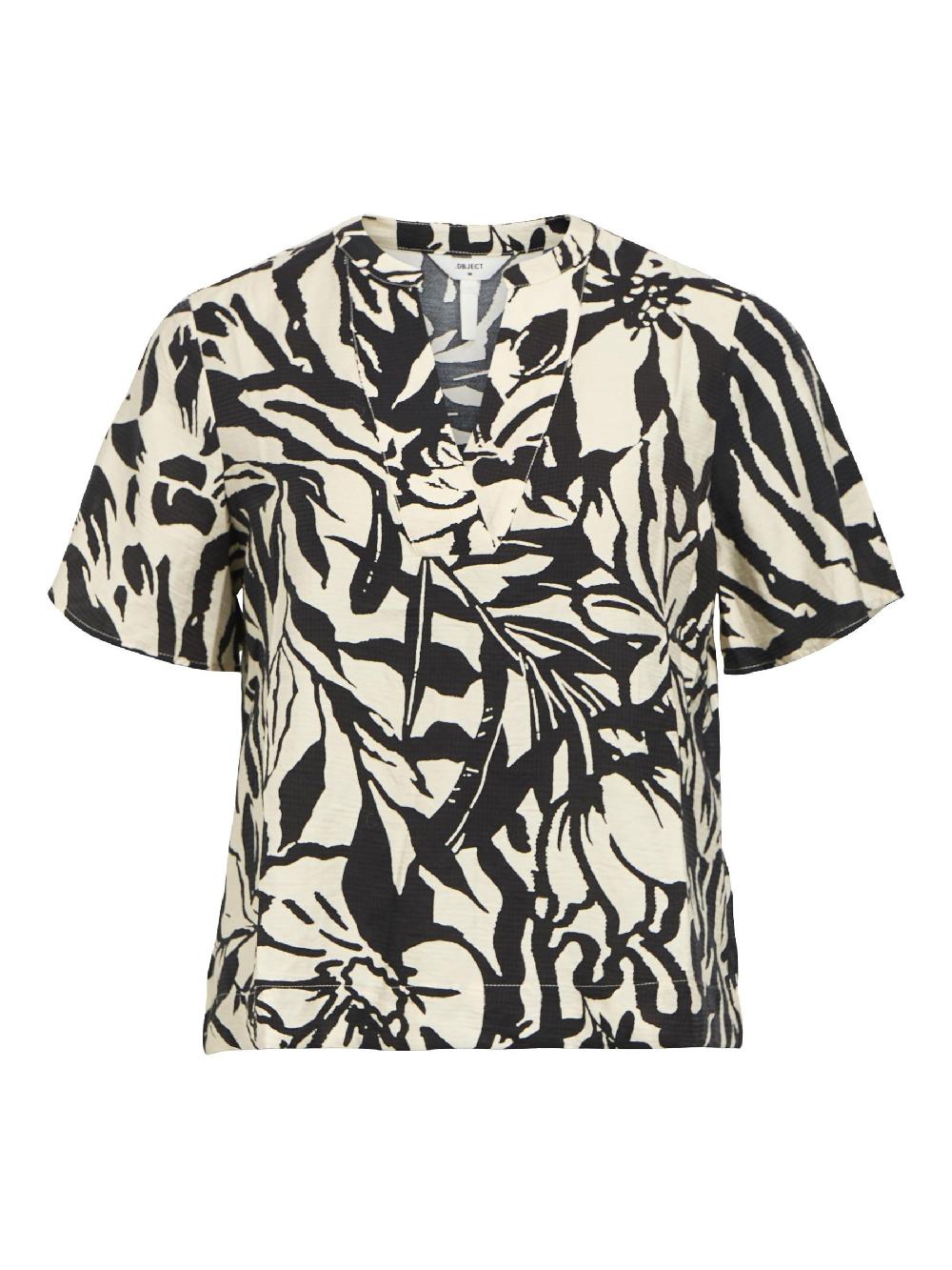 object petite V-HALS TOP