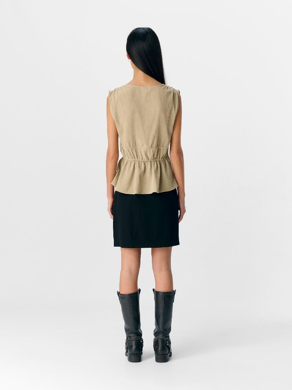 Object Petite VOORKANT MET STRIKSLUITING TOP