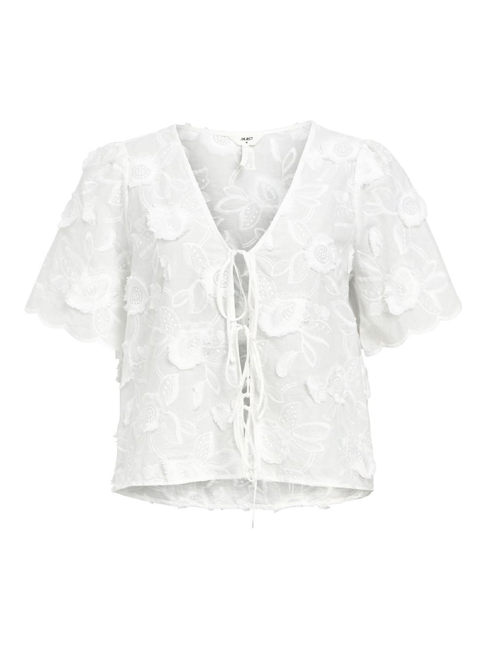 object petite VOORKANT MET STRIKSLUITING TOP