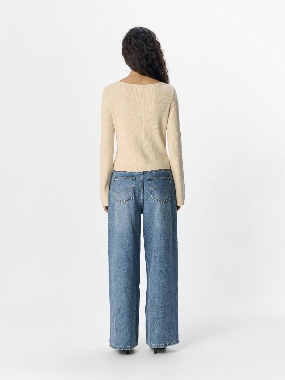 Object Petite WIDE FIT JEANS