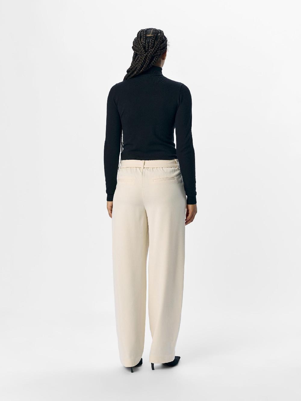 Object Petite VOORKANT MET STRIKSLUITING RECHTE BROEK