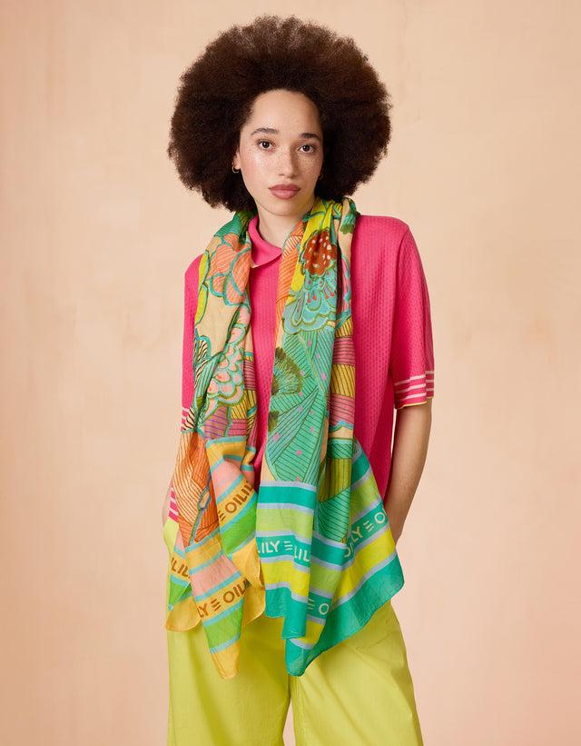 Oilily Artisan Flower Sjaal