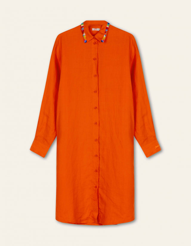 oilily Dighton Linen Jurk