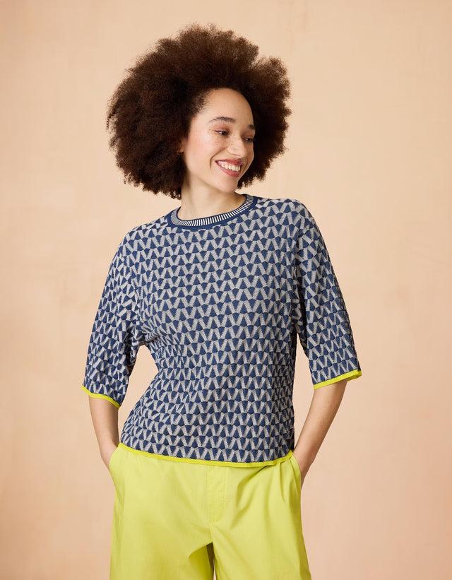 Oilily Kinergy Short Sleeves Knitted Top