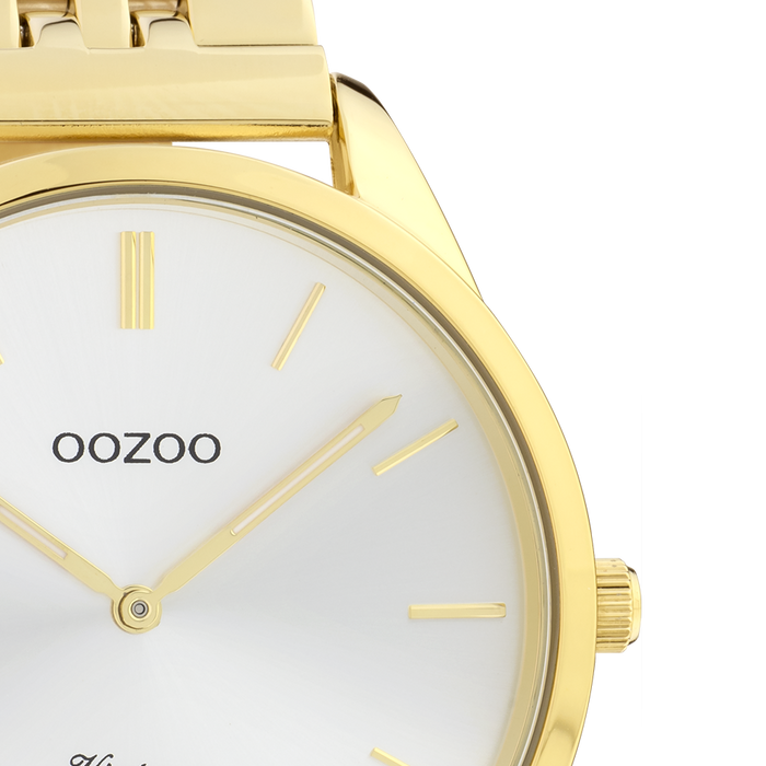 Oozoo Gold Coloured OOZOO Watch With Stainless Steel Bracelet - C9986
