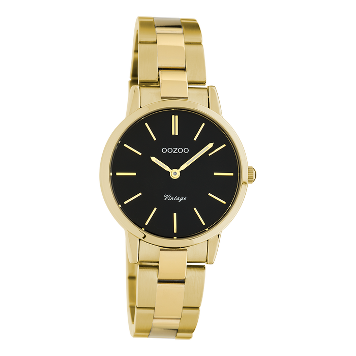 oozoo Gold coloured OOZOO watch with stainless steel bracelet - C20114