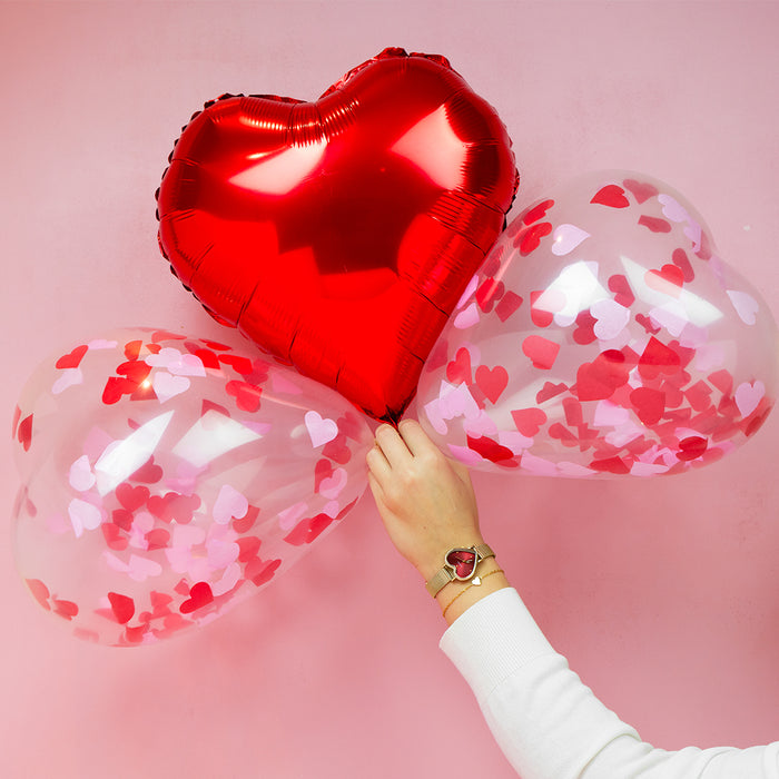 oozoo Goudkleurige OOZOO horloge met metalen mesh armband - C11453