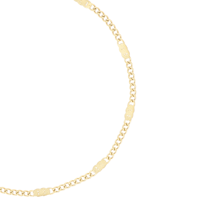 Oozoo Goudkleurige Armband Met Klassiek Detail